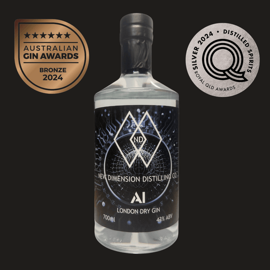 Ai Gin on dark background